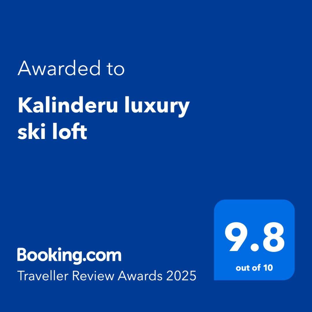 Kalinderu Luxury Ski Loft Busteni Exterior photo